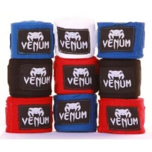 Venum Childrens MMA Boxing Hand Wraps – 2.5M  – Black